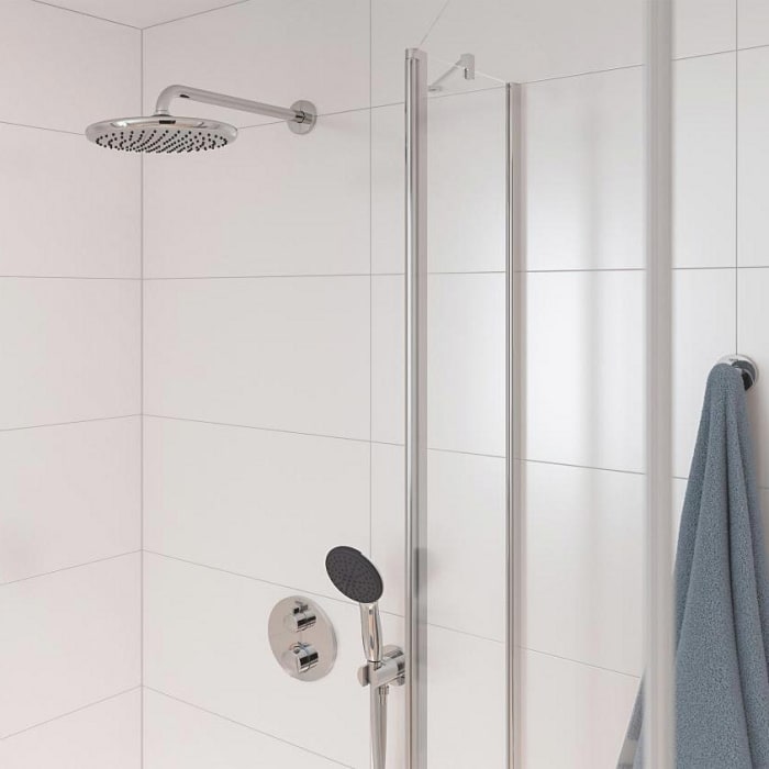 GROHE Precision Duschsystem, Unterputz, mit Vitalio Start 250, rund