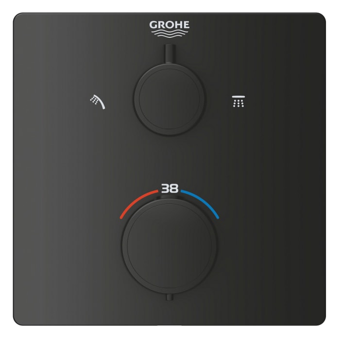 GROHE Precision Duschsystem, Unterputz, mit Vitalio Comfort 250, eckig