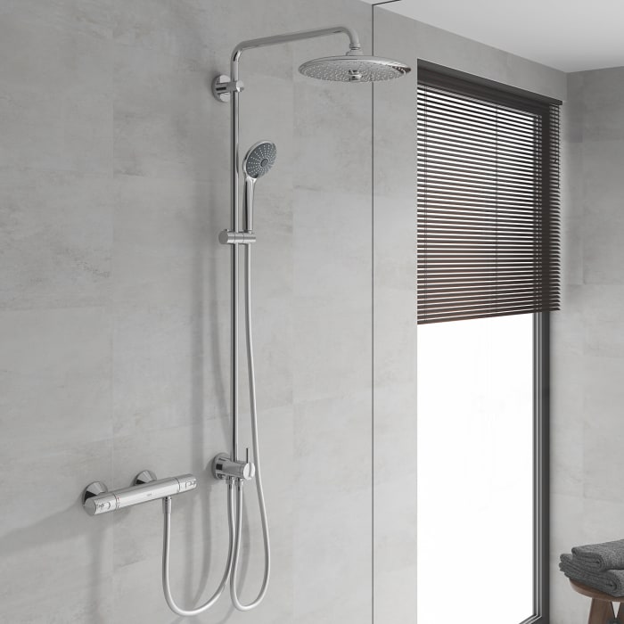 GROHE Vitalio Joy System 260 Duschsystem mit Umstellung für Wandmontage