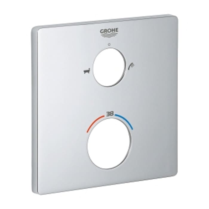 GROHE Grohtherm Ersatz-Rosette für Thermostat-Wannenbatterie 24080000