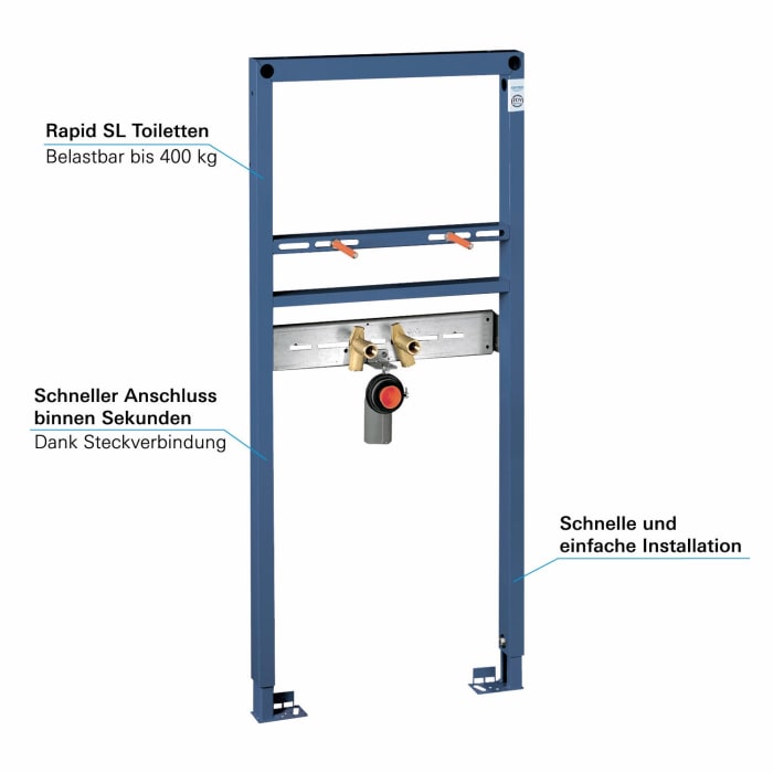 GROHE Rapid SL für Waschtisch für Einlochbatterie