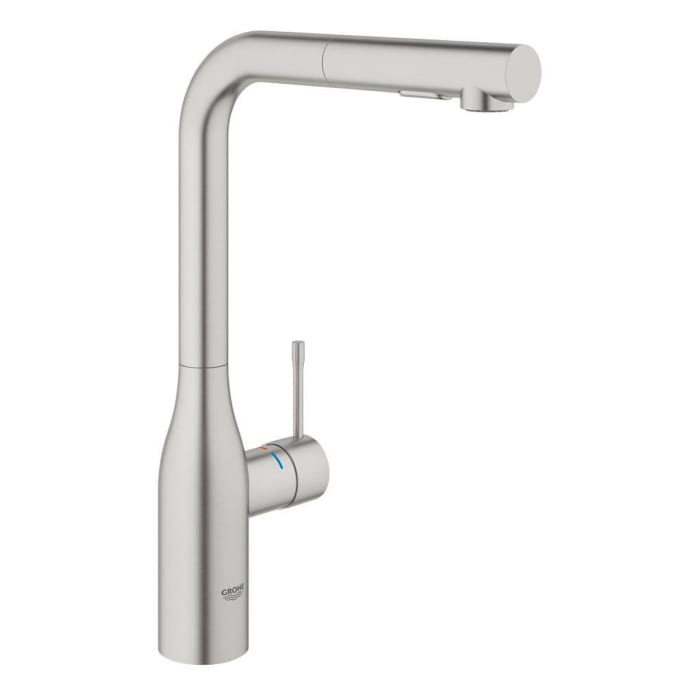 GROHE Essence New Einhand-Spültischbatterie mit herausziehbarer Dual Spülbrause