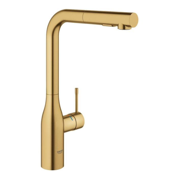 GROHE Essence New Einhand-Spültischbatterie mit herausziehbarer Dual Spülbrause