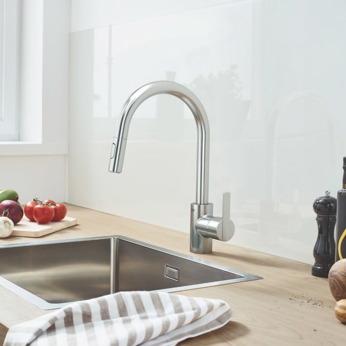 GROHE Feel Einhand-Spültischbatterie 1/2