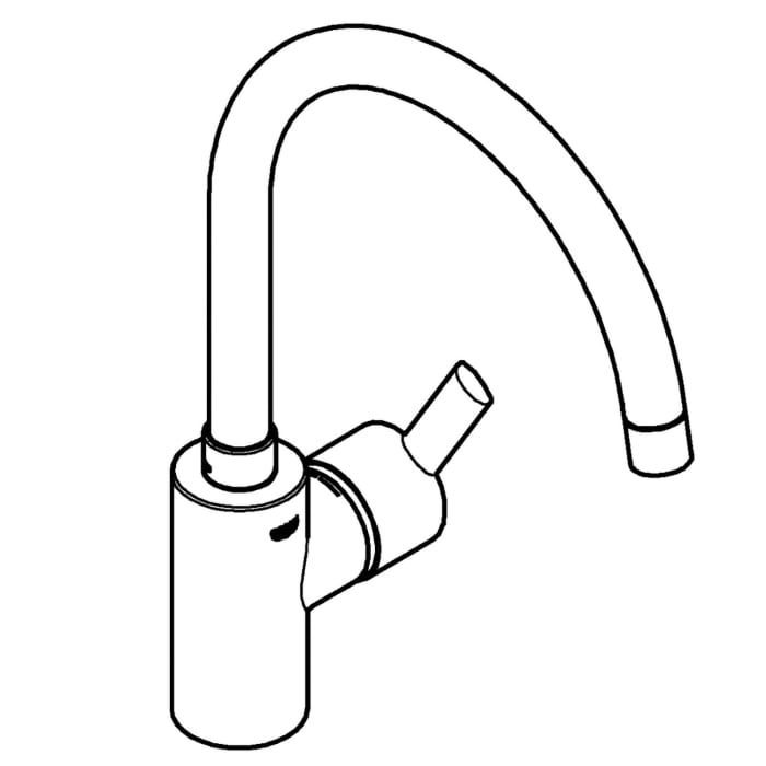 GROHE Feel Einhand-Spültischbatterie 1/2