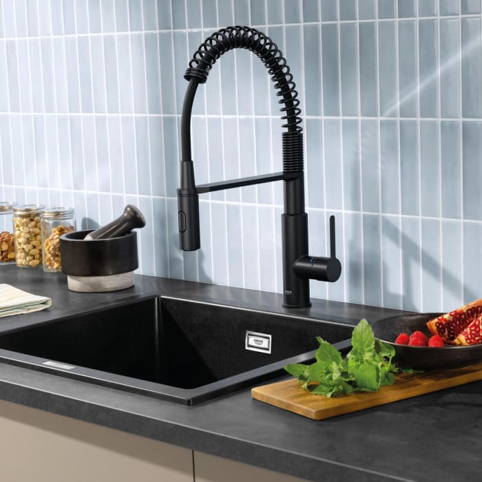 GROHE Get Einhand-Spültischbatterie mit Profibrause