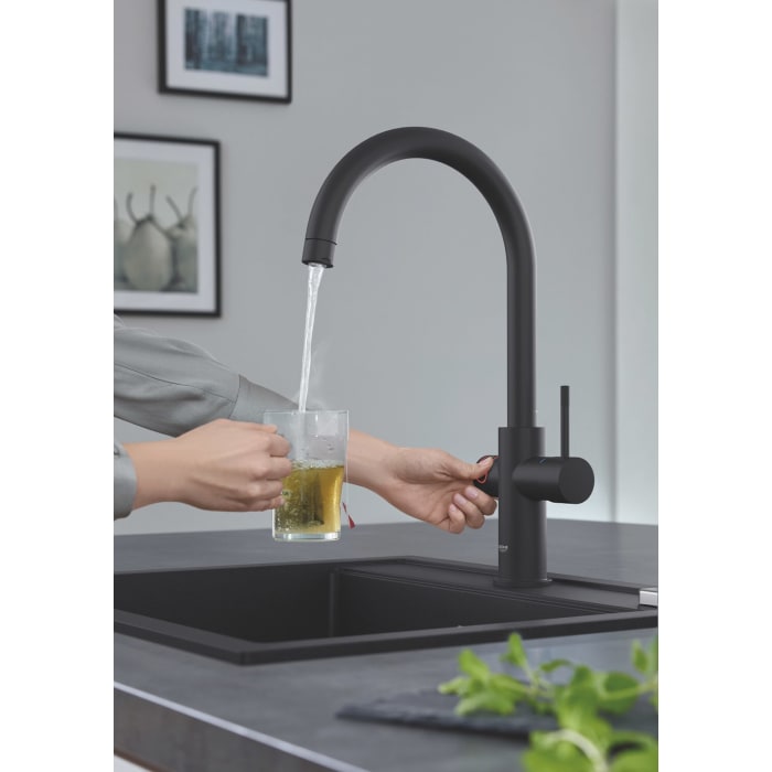 GROHE Red Duo Armatur mit C-Auslauf und Boiler