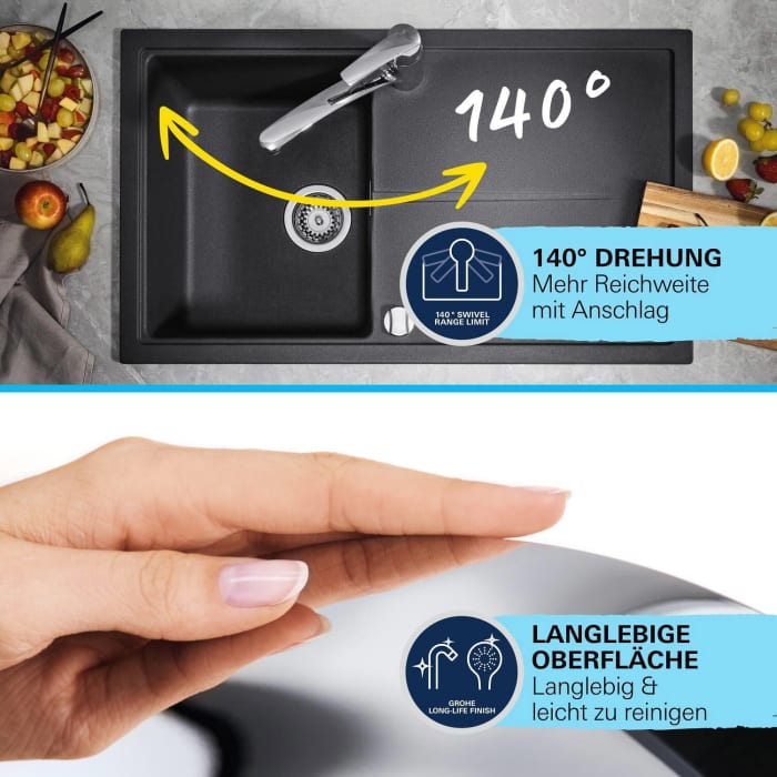 GROHE Start Einhand-Spültischbatterie 1/2