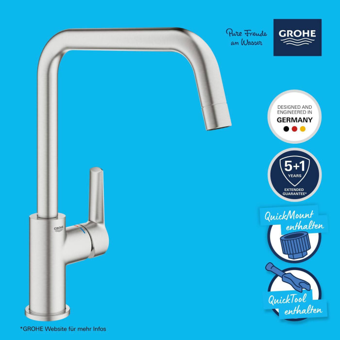 GROHE Start Einhand-Spültischbatterie 1/2