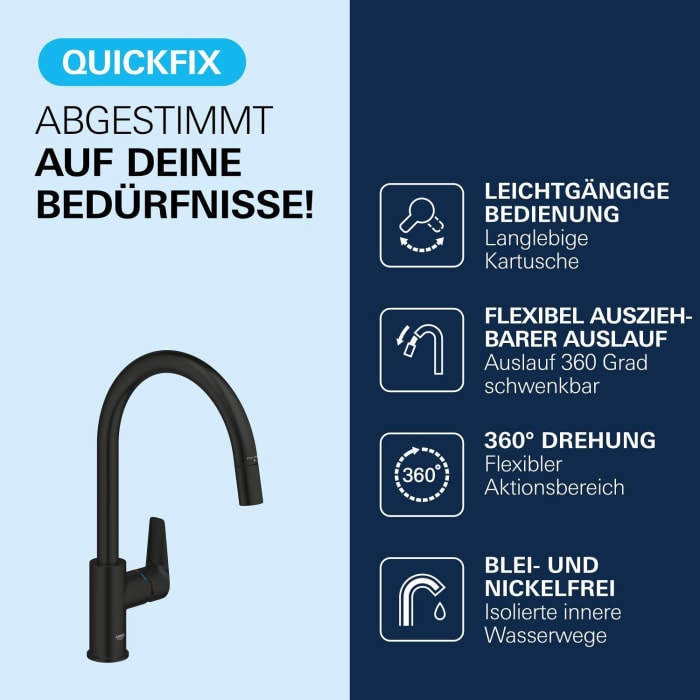 GROHE StartEdge Einhand-Spültischbatterie