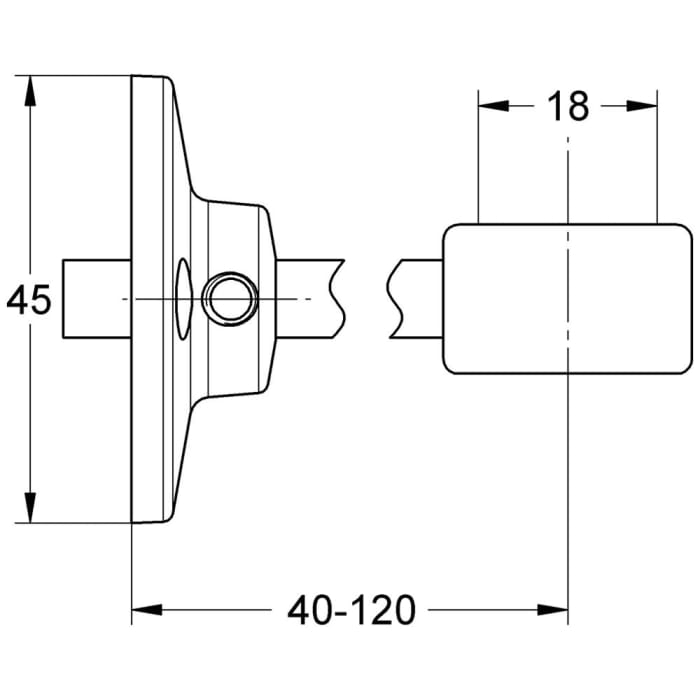 GROHE Relexa Wandschelle