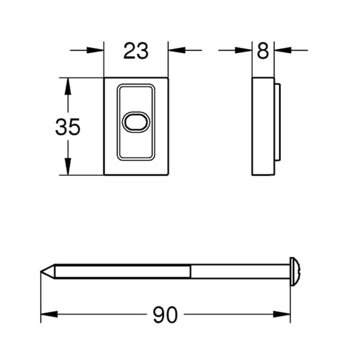 GROHE Vitalio Universal Ausgleichsscheibe