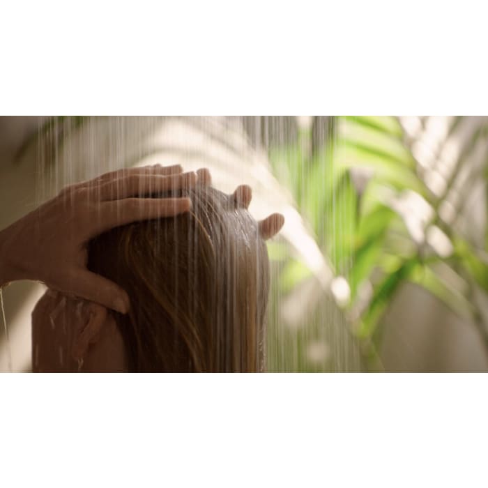 Hansa HANSAAURELIA Duschsystem mit Thermostat-Brausebatterie mit Kopfbrause eckig und Stabhandbrause eckig 1-strahlig