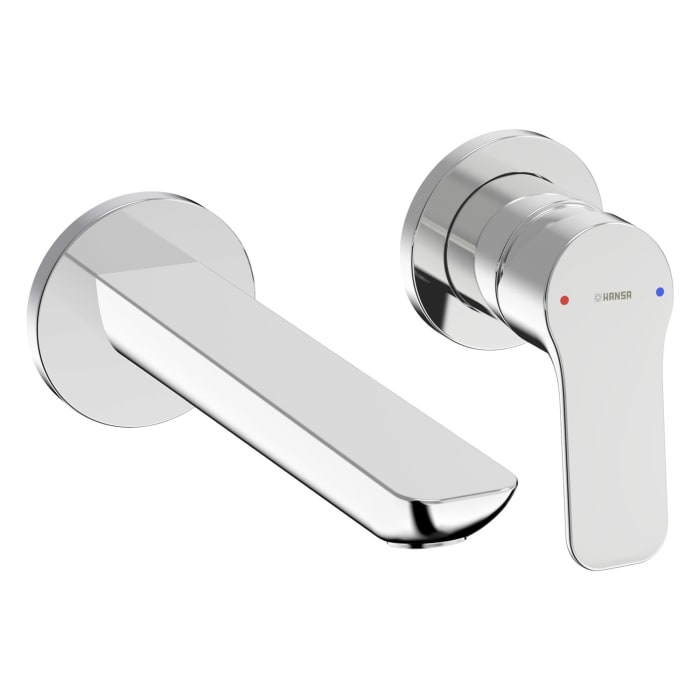 Hansa HANSABASIC Einhebelmischer-Waschtischarmatur, Fertigmontageset