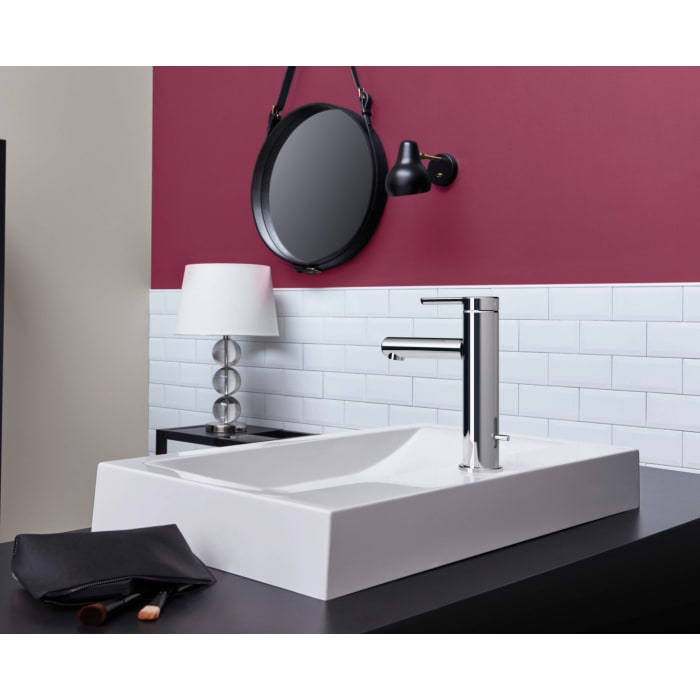 Hansa HANSADESIGNO Style Einhebelmischer Waschtischbatterie Zugstangenablaufgarnitur