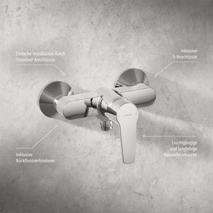 Hansa HANSAPOLO Einhand-Brause-Batterie