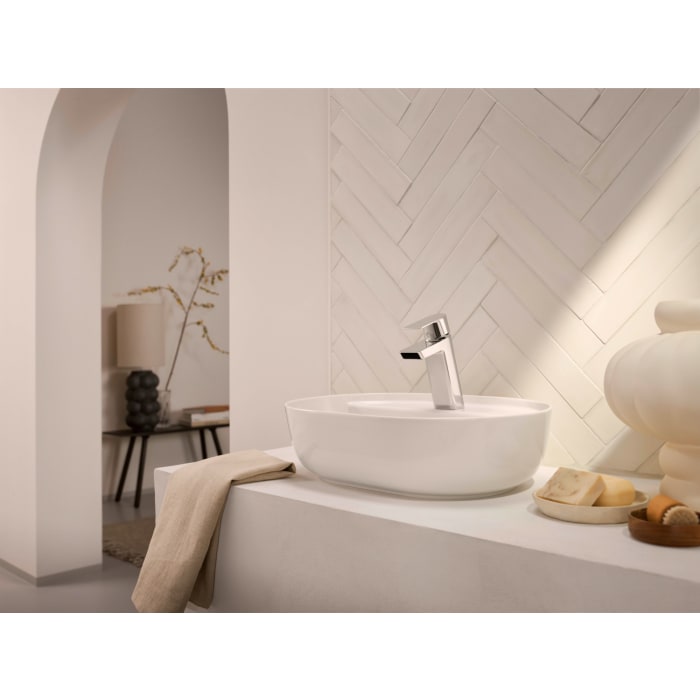 Hansa HANSASTELA Waschtisch-Einhand-Einlochbatterie 11,3 cm Ausladung