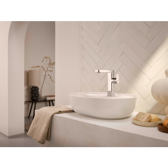 Hansa HANSASTELA Waschtisch-Einhand-Einlochbatterie, seitenbedient