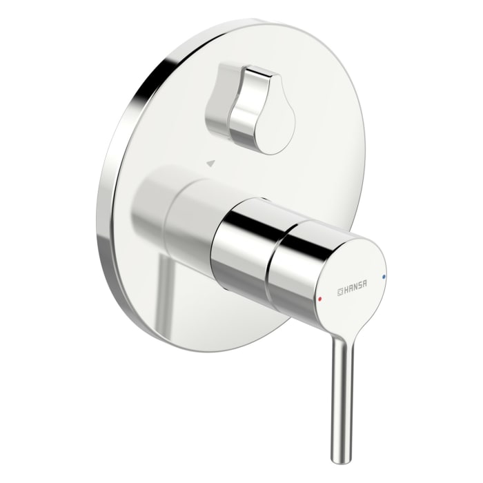 Hansa HANSAVANTIS Einhand-Wannen-Funktionseinheit, Rosette rund, Pinhebel