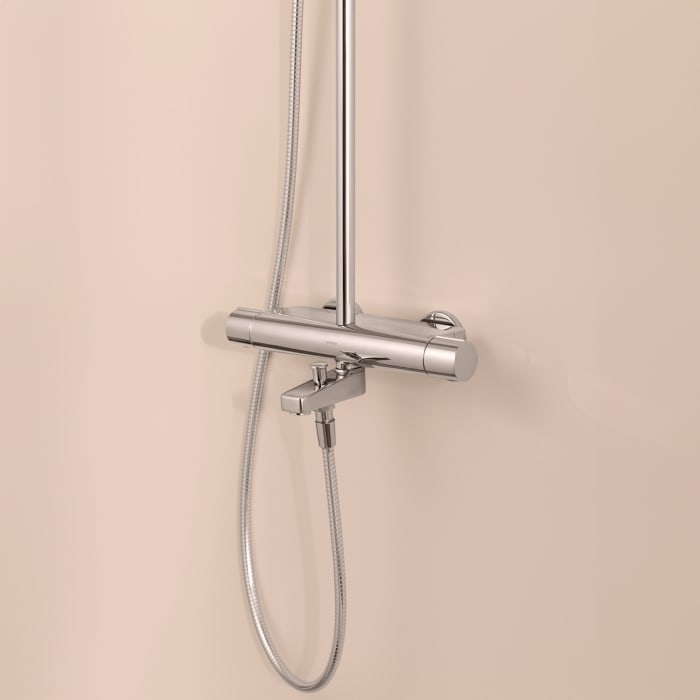 Hansa HANSAVIVA Regenbrause-Duscharmatur mit Thermostat