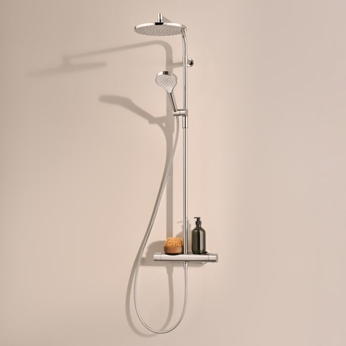 Hansa HANSAVIVA Regenbrause-Duscharmatur mit Thermostat