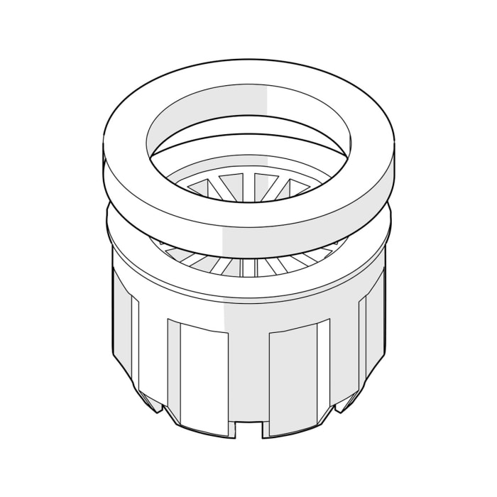 Hansa Strahlregler-Einsatz mit Dichtung
