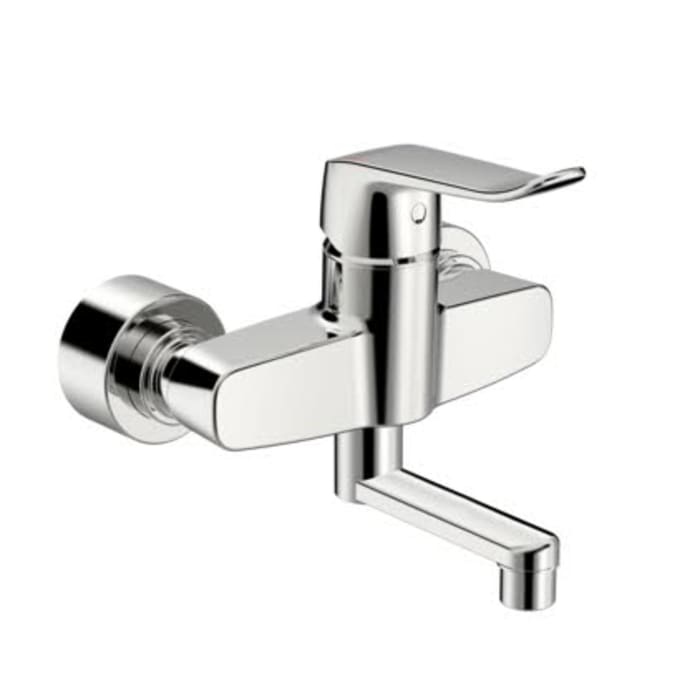 Hansa HANSACLINICA Waschtisch-Einhebelmischer 2-Loch Wandmontage