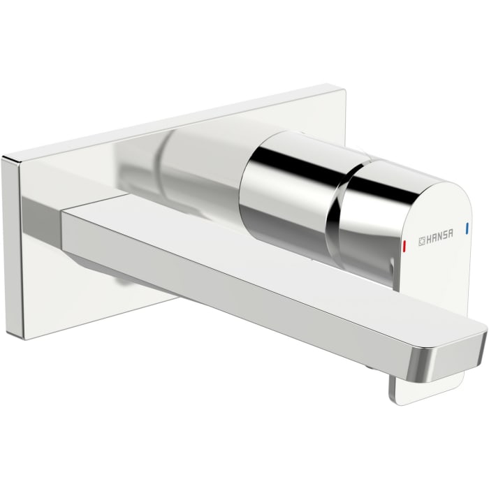 Hansa HANSASTELA Waschtisch-Einhand-Wandbatterie, Fertigset