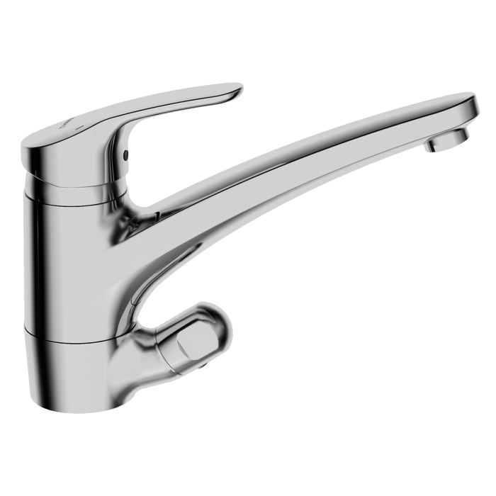 Hansa HANSAMIX Spültisch-Einhand-Einlochbatterie, mit Geräte-Absperrventil