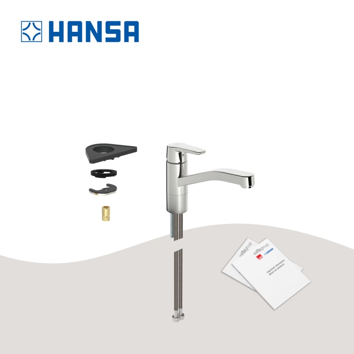 Hansa HANSAPOLO Spültisch-Einhand-Einlochbatterie DN15