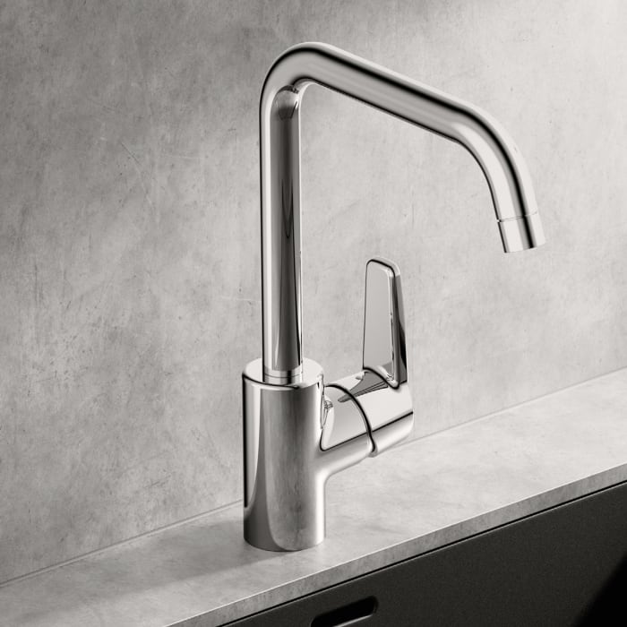 Hansa HANSAPOLO Spültisch-Einhand-Einlochbatterie