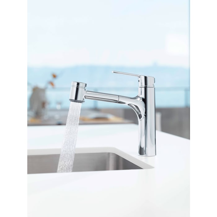 Hansa HANSARONDA Spültisch Einhand-Einlochbatterie, Niederdruck