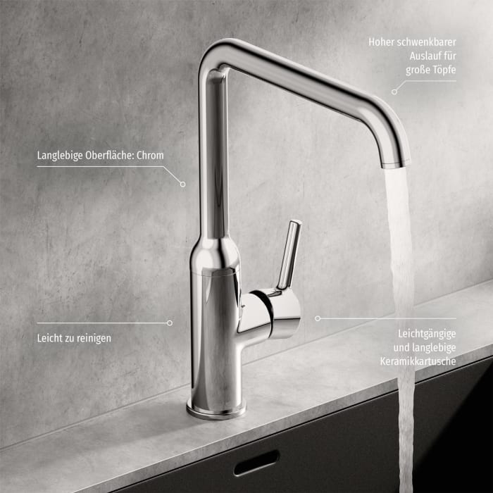 Hansa HANSAVANTIS Style Einhebel-Küchenarmatur