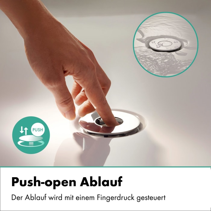 hansgrohe Flexaplus Fertigset, Ablauf- und Überlaufgarnitur