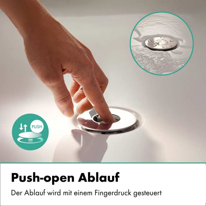 hansgrohe Flexaplus Fertigset, Ablauf- und Überlaufgarnitur