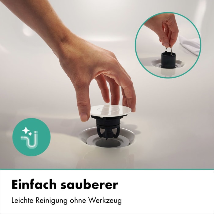 hansgrohe Flexaplus Fertigset, Ablauf- und Überlaufgarnitur