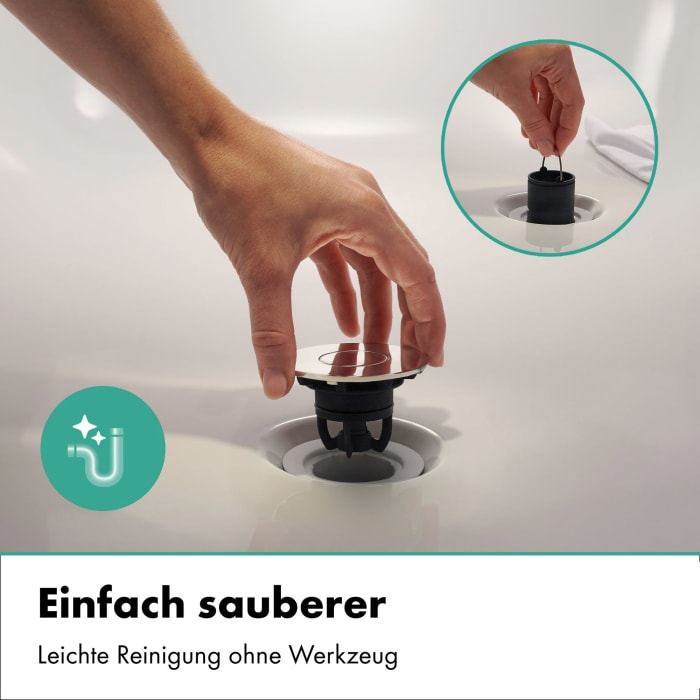 hansgrohe Flexaplus Fertigset, Ablauf- und Überlaufgarnitur