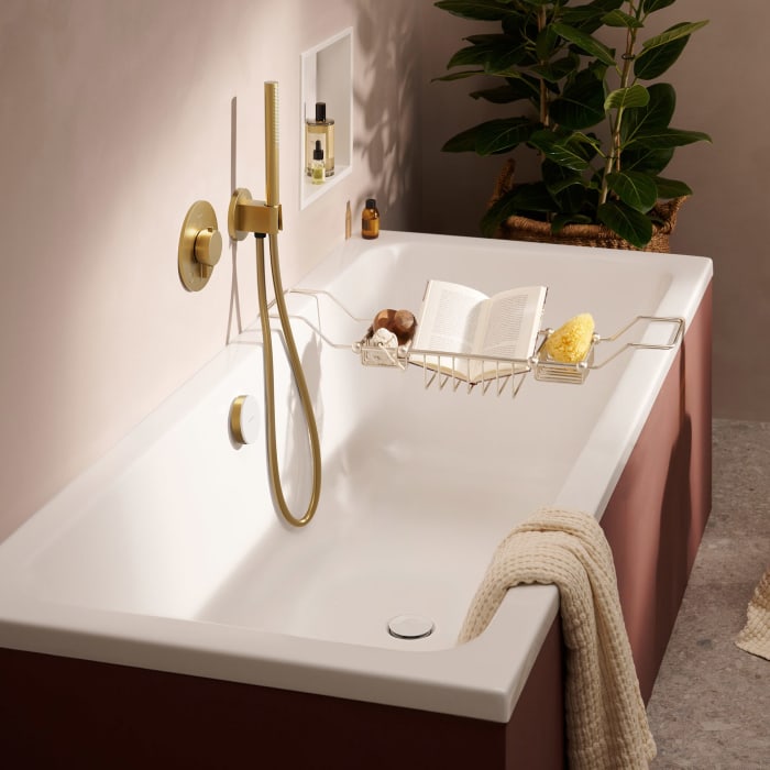 hansgrohe Flexaplus Fertigset, Ablauf- und Überlaufgarnitur