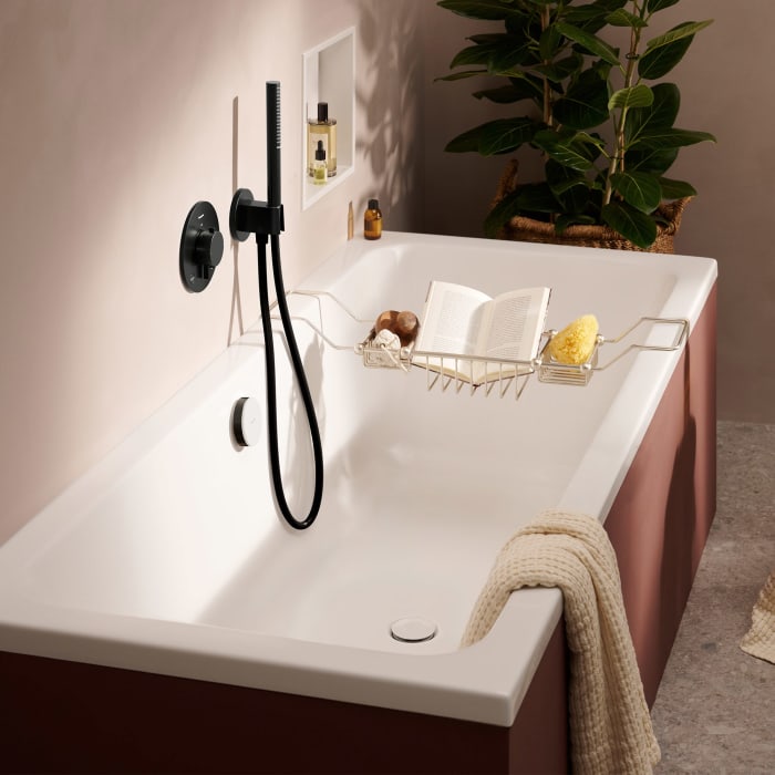 hansgrohe Flexaplus Fertigset, Ablauf- und Überlaufgarnitur