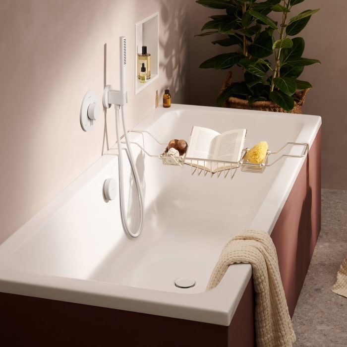 hansgrohe Flexaplus Fertigset, Ablauf- und Überlaufgarnitur