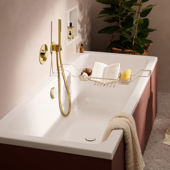 hansgrohe Flexaplus Fertigset, Ablauf- und Überlaufgarnitur