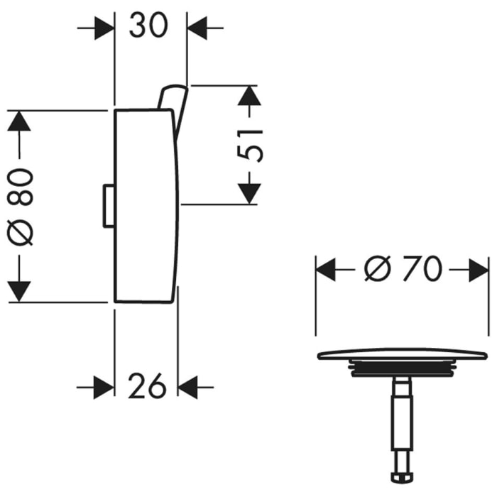hansgrohe Flexaplus S Fertigset