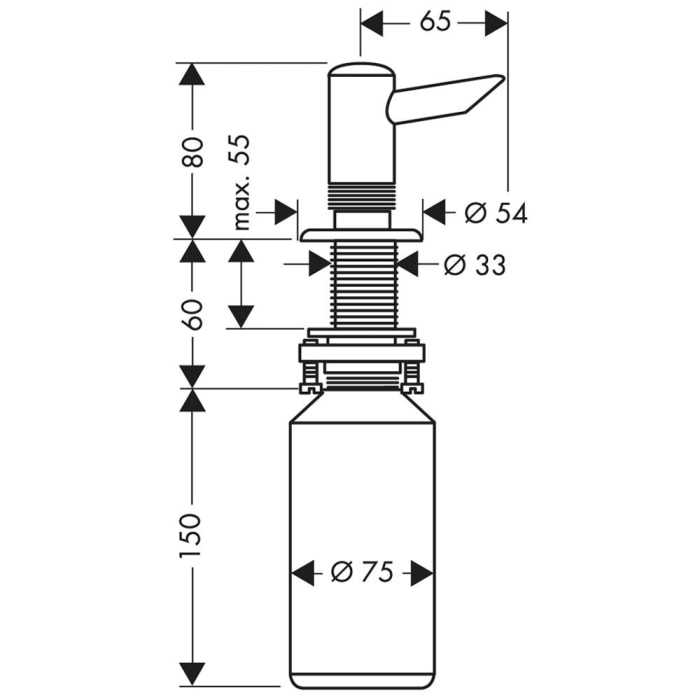 hansgrohe Spülmittelspender