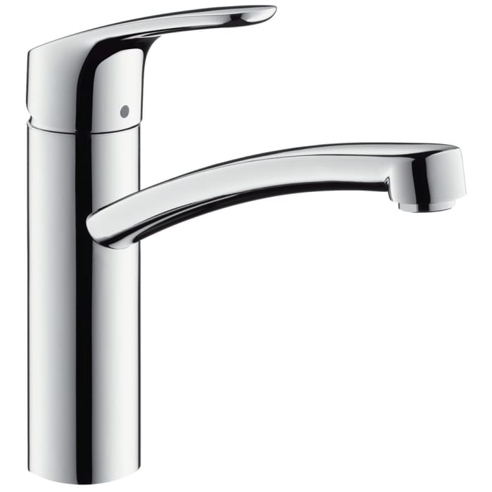 hansgrohe Focus M41 Einhebel-Küchenmischer 160, Niederdruck, offene Warmwasserbereiter, 1jet