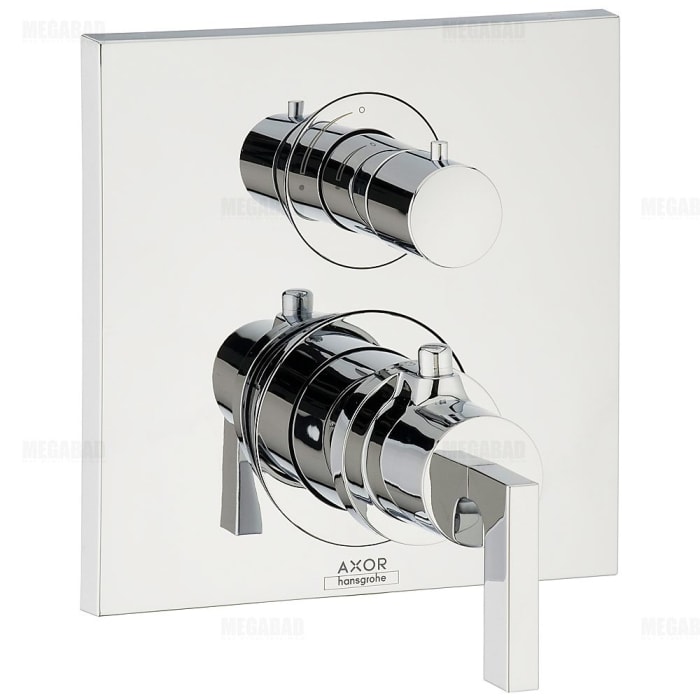 AXOR Citterio UP-Thermostatbatterie Hebelgriff mit Absperrventil