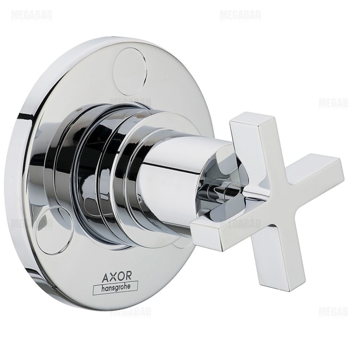 AXOR Citterio Quattro Vierwegeumstellung mit Kreuzgriff UP DN20
