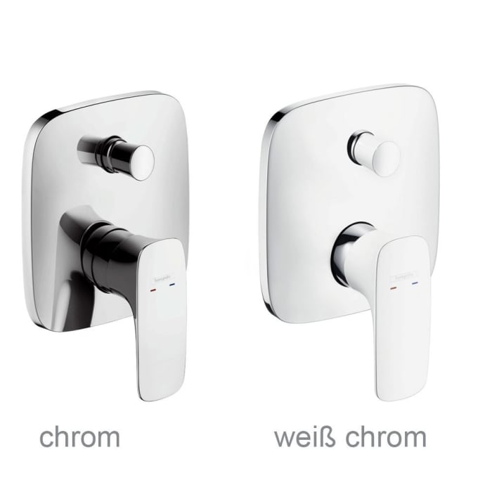 hansgrohe PuraVida Einhebel Wannenmischer Unterputz