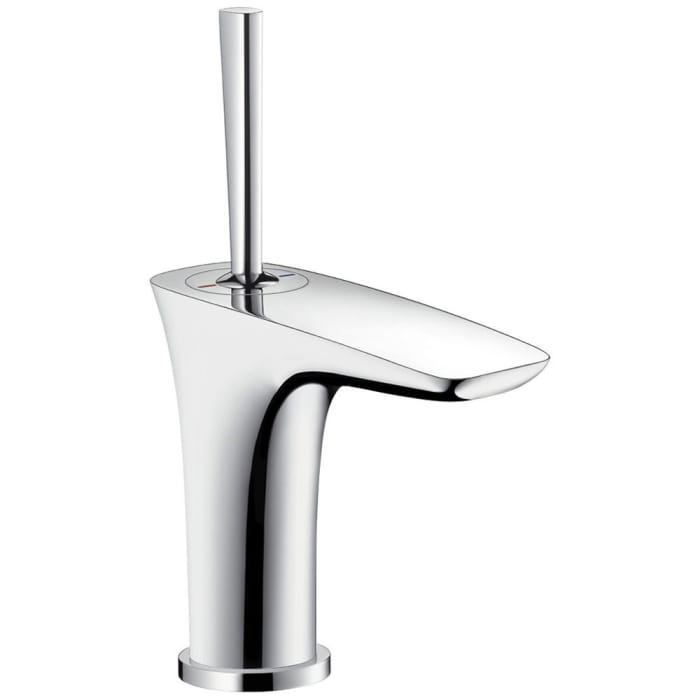 hansgrohe PuraVida Einhebel-Waschtischmischer 100 mit Push-Open Ablaufgarnitur