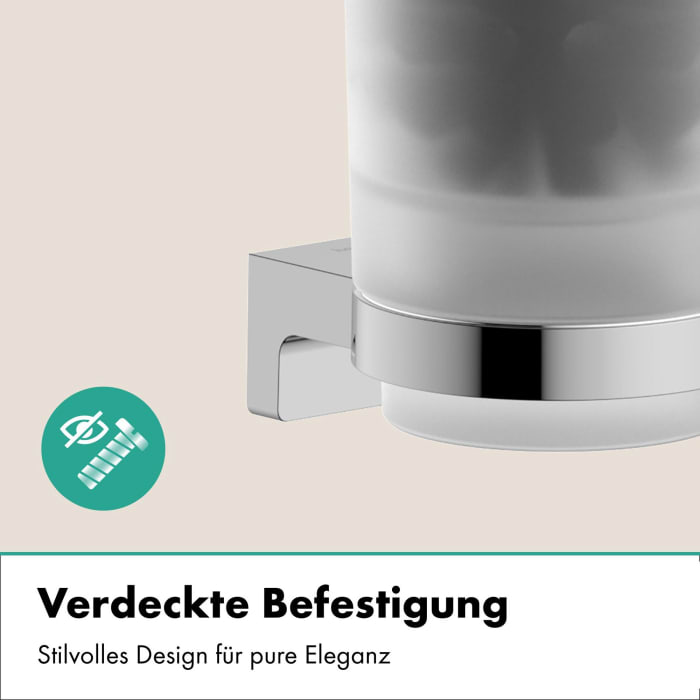 hansgrohe AddStoris S Toilettenbürstenhalter für Wandmontage