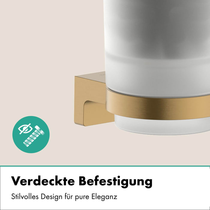 hansgrohe AddStoris S Toilettenbürstenhalter für Wandmontage